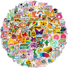 Art Stickers for Kids Teens Adults, 100 Pcs Cute Aesthetic Vinyl Waterproof Stic