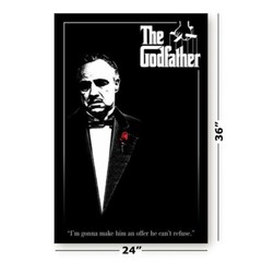 CLASSIC GANGSTER MOVIES – POSTER SET (SCARFACE, GOODFELLAS & THE GODFATHER)