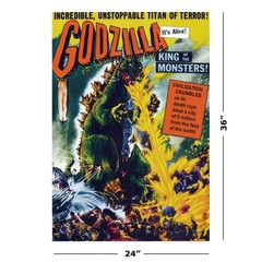 Godzilla – Movie Poster (King Of The Monsters! – Regular Style) (Size: 24 x 36″)