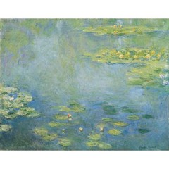 Monet – Waterlilies – 30×40 Inch Rolled Canvas Wall Art Print