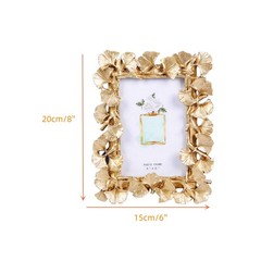 LONG XIN SERIES 1PCS 4X6 Inch Vintage Photo Frame Resin Picture Frame Ginkgo …