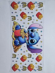 Stitch McDs UV DTF Transfer Sticker Wrap Tumbler UVDTF BUY 10+ GET COMBINE SHIP