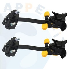 Rear Door Check Stopper Hinge Driver & Passenger Side Compatible with RAM 2 Pcs