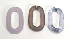 3 Piece Acrylic Linking Chain Table Top Home Office Decor 15″ Long 3 Colors