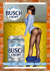B- ICE Beer Smooth Move Metal Sign Wall Decor Bar, Garage, Man Cave Read Des