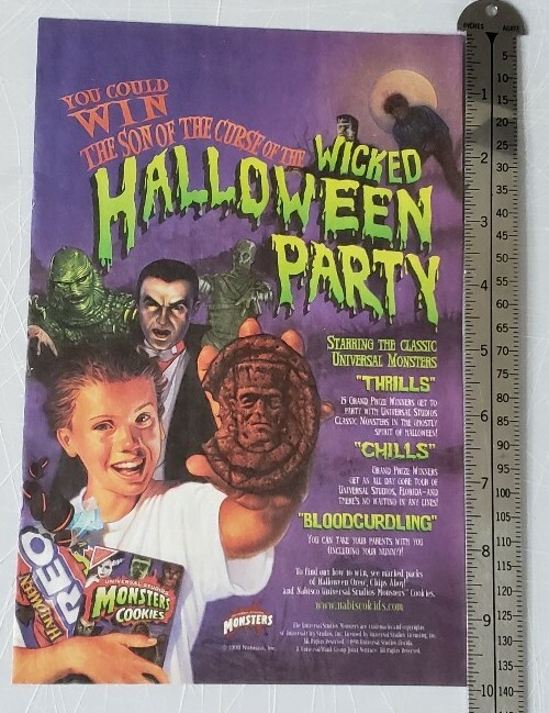 Oreo Universal Monsters Print