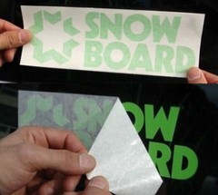 1″ CUSTOM VINYL LETTERING – Personalized up to 20 char