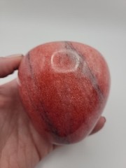 Marble/ Alabaster Stone Apple Paper Weight Heavy