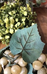 Vintage Grape Clusters HUGE Lot of 16 Plastic MCM Faux Fruit Decor Varies