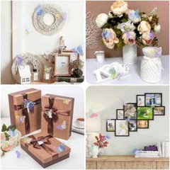 12 pcs 3d Blue New Model butterfly wall decor, party, wedding, diy