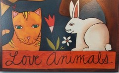 Sincerely Sticks «Fur Babies» Love Animals Wall Plaque Dog Bird Horse Cat Rabbit