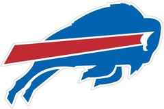 Buffalo Bills Indoor Wall Vinyl Decal Sticker 5″ – 52″