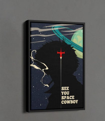 Cowboy Bebop Anime Poster See You Space Cowboy Matte Paper Wall Art Room 24×36