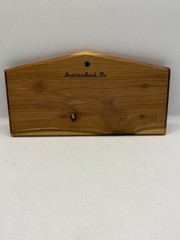Vintage Wooden House Key Holder Souvenir Daytona Beach Florida Home MCM