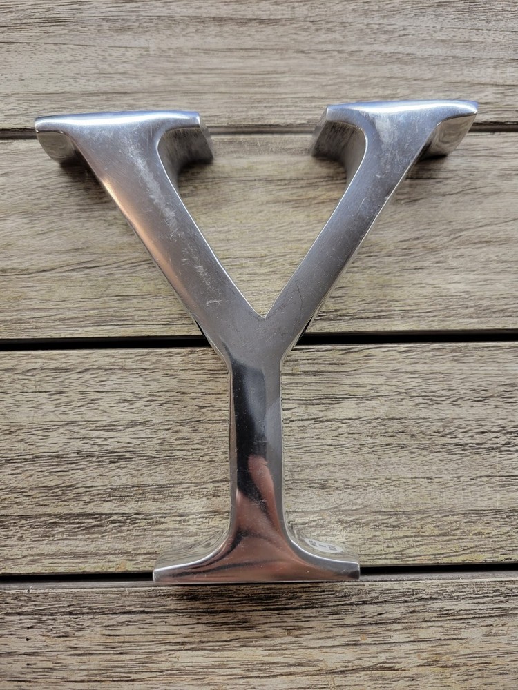 KINDWER Letter X, 6-Inch Tall – 1-Inch THICK – HEAVY SOLID LETTER