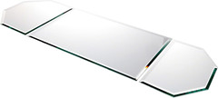 36″ X 12″ Runner Set, 5Mm Thick Beveled Glass Mirror
