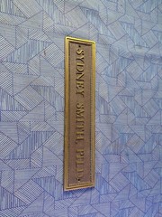 Brass Name Plaque PH.D.