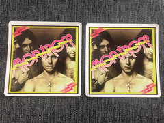 Lot (2) MONTROSE 2 1/2″ x 2 1/2″ Band Photo STICKERS Free Ship! Sammy Hagar