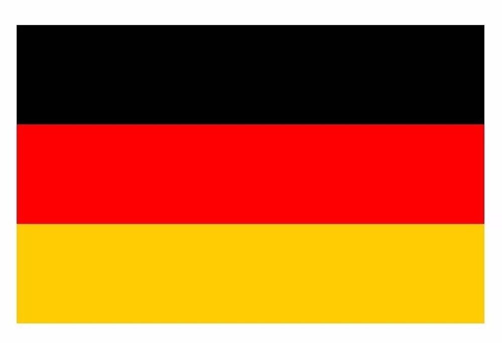 German Flag Sticker Decal Vinyl Germany many size