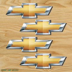 (4) FOUR Chevy Car Truck SUV Stickers Auto Decals Bowtie Blazer Chevrolet NEW!