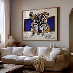 Art Deco wall art, vintage style print for home decoration, Art Deco Urban