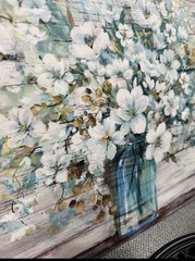 Wall Art Set 13×13 Canvas & 3 Beautiful Mirrors Perfect For Any Room Or Office