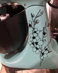 BEAUTIFUL Cherry blossom Vinyl Decal, 9 Inches. PINK*