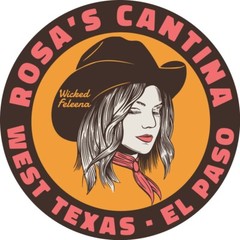 Rosa’s Cantina West Texas Town of El Paso Wicked Feleena Vinyl Sticker Decal
