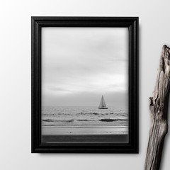 US ART Frames 0.75″ Black Solid Poplar Wood Picture Poster Frames S-B