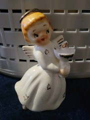 Japanese Angel Figurine (See Pictures For Break)