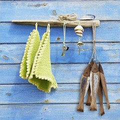 Set of 5 Wood Fish Decor Wall Hanging Wood Fish Decorations Nautical Ornaments