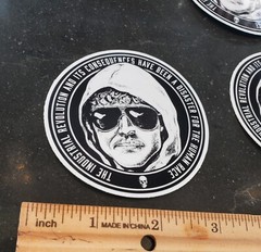 Unabomber Ted Kaczynski Sticker 3×3 Inches *5* YEAR WARRANTY