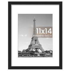 upsimples 11×14 Picture Frame, Display Pictures 8×10 with Mat or 11×14 Withou…