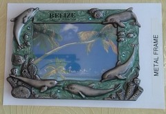 Picture frames from Vacation Places. 12 assorted frames. Most 4×6 in