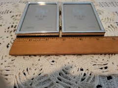 Silver Plated Picture Photo Frame Standing Rectangular 2″×3.5” BP Industries Sm