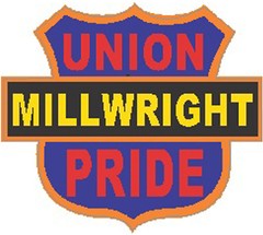Millwright union pride on shield, CMW-18