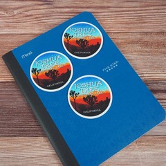 Joshua Tree National Park Sticker – Southern California Decal for Laptop