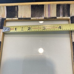 Picture Frame MacKenzie Inspired Crafted With Courtly Check Paper 5X7”