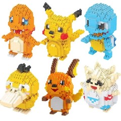Pokemon Nanoblock Building Block DIY Toy Lugia Groudon Rayquaza ho-oh