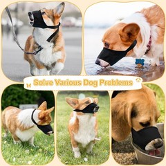 Coppthinktu Dog Muzzle Suit – 7PCS Adjustable Muzzles for Small to Large Dogs…