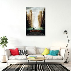 The Lord Of The Rings: The Fellowship Of The Ring – Movie Poster (Argonath)