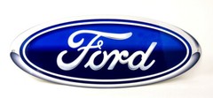 Ford Blue Oval Gradient Steel Sign