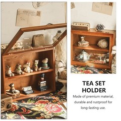Shadow Box Display Case, Wooden Cabinet for Memorabilia & Collectibles, 30×23…