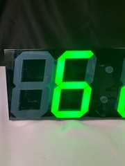 CHKOSDA Rectangular Shape Multipurpose LED 3D Digital Display Wall Clock