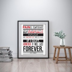 Eric Thomas Inspirational Wall Art Print Motivational Quote Poster Decor Gift