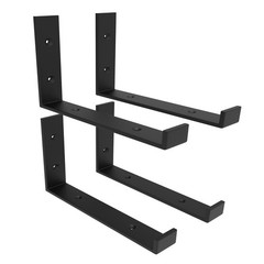Shelf Bracket, Heavy Duty Floating Shelf Brackets 10-Inch Long, 4-Pack Bracke…