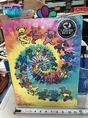 FREE S.+ H. GRATEFUL DEAD DANCING BEARS SIGN CONCERT VINTAGE 1998 MULTI-COLORS