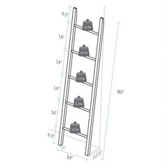 Decorative Ladder with Solid American Cherry – N/A
