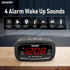 Extra Loud Alarm Clock Bed Shaker for Heavy Sleepers Hearing Impaired Deaf Teens