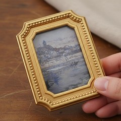 2.5×3.5 Vintage Picture Frame – Antique Gold Wallet Size Picture Frames 2.5 X…